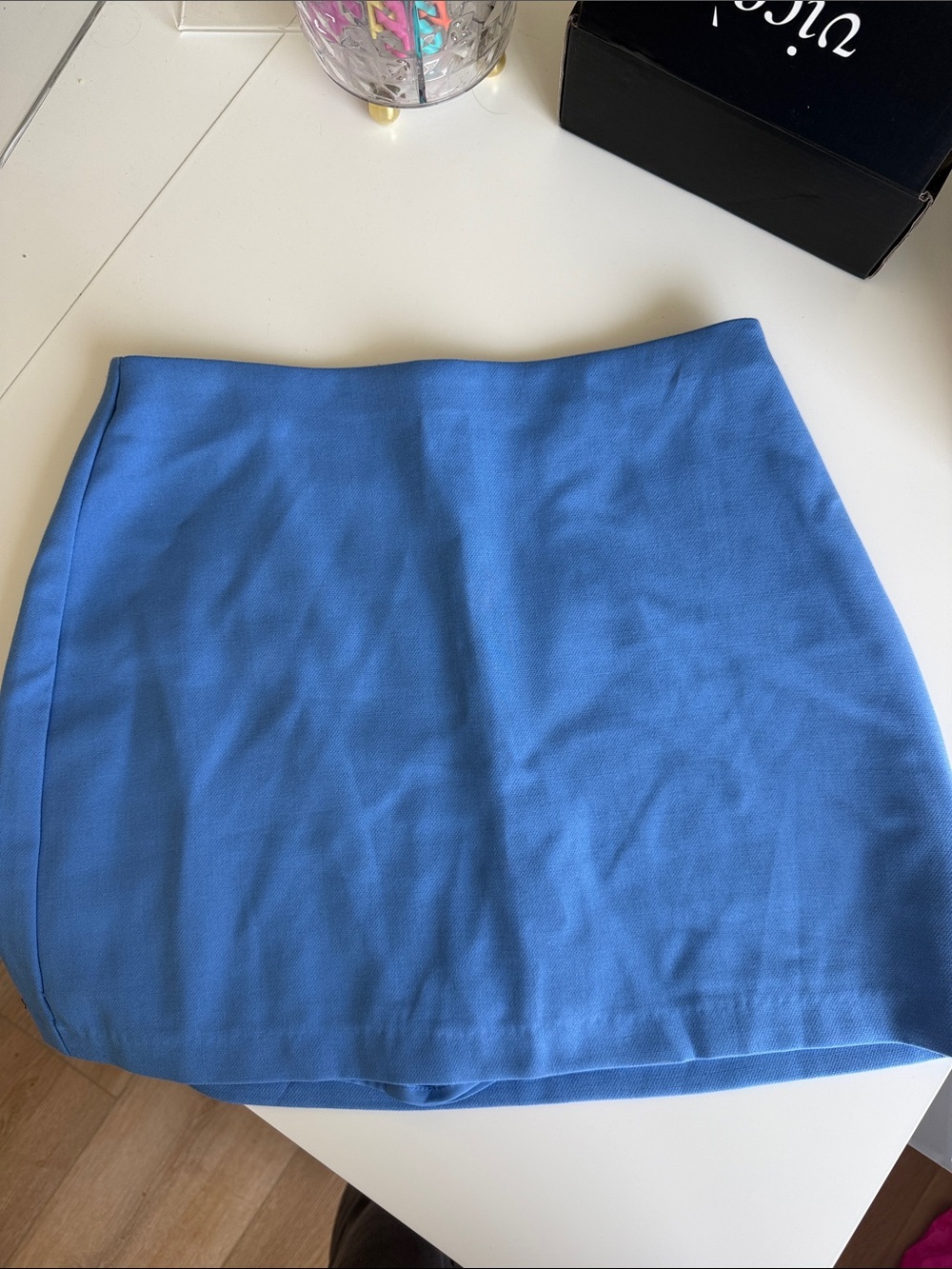 Abercrombie & Fitch Blue Mini Skort - Picture 2 of 6